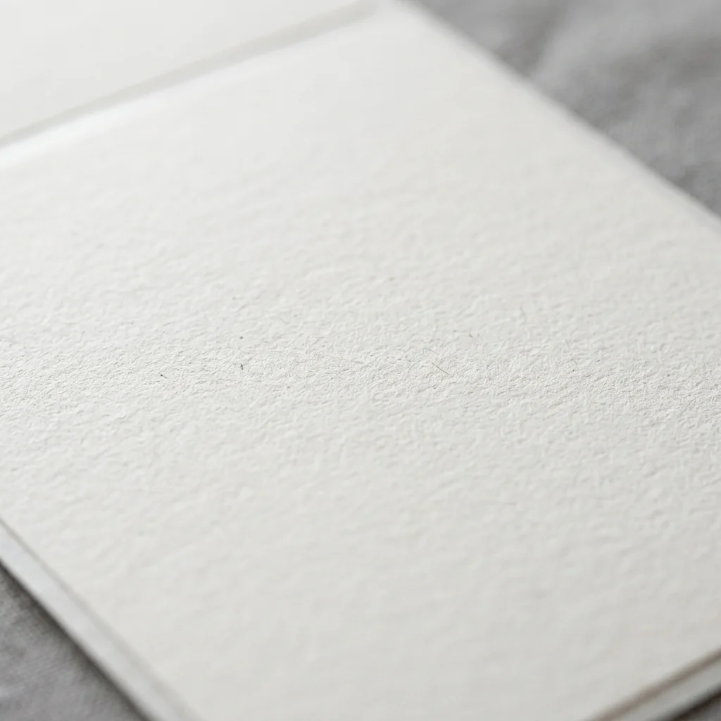 Paper label stock for cosmetic boxes