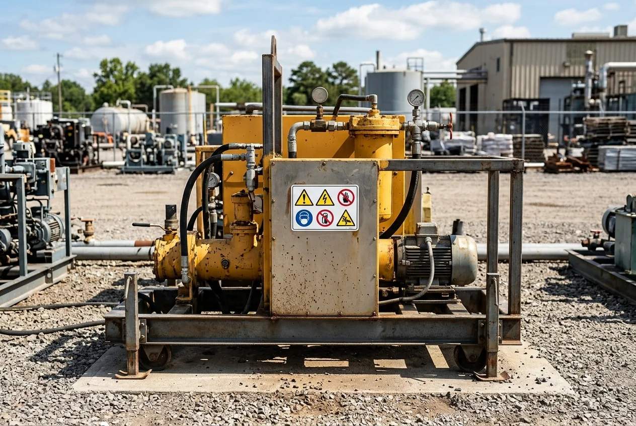 Weatherable outdoor safety and warning labels for equipment