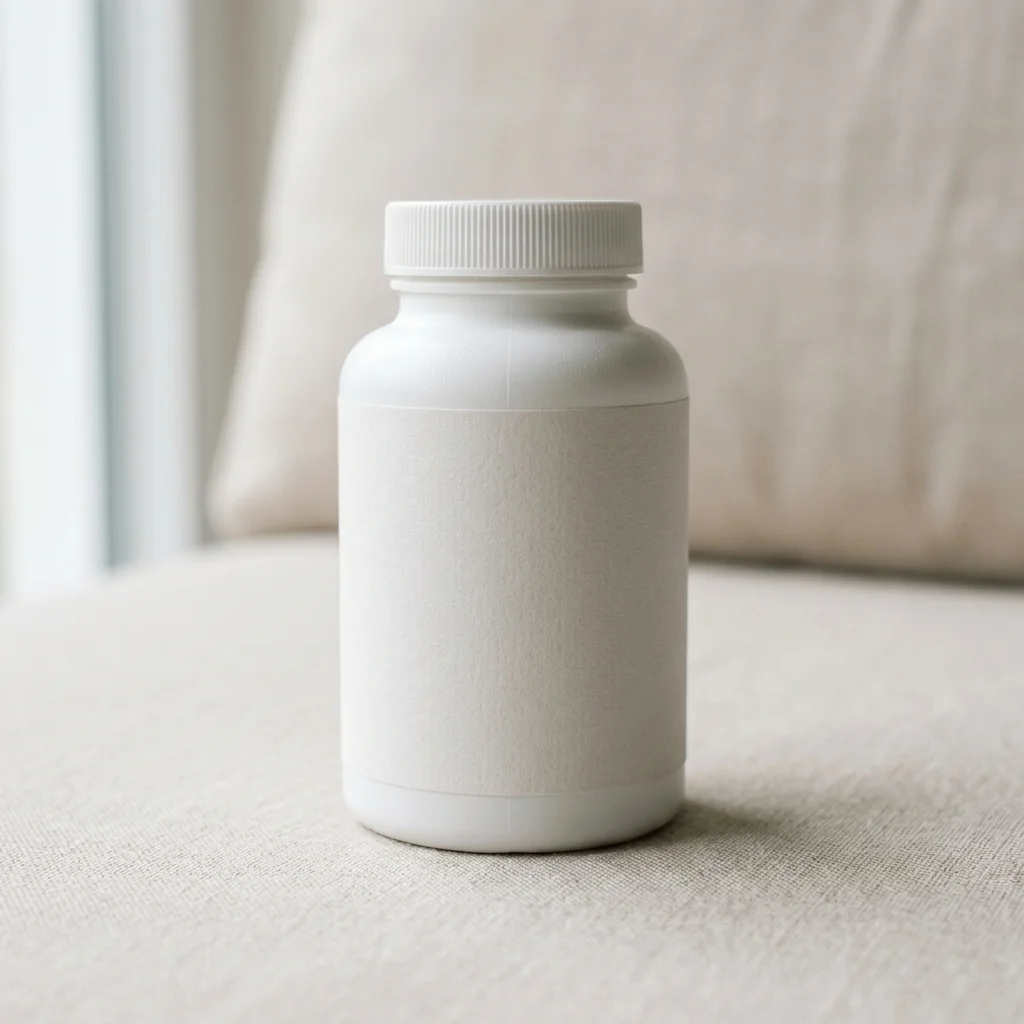 Custom supplement bottle labels